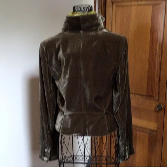 DKNY City velvet jacket size 2 - Picture 3 of 8